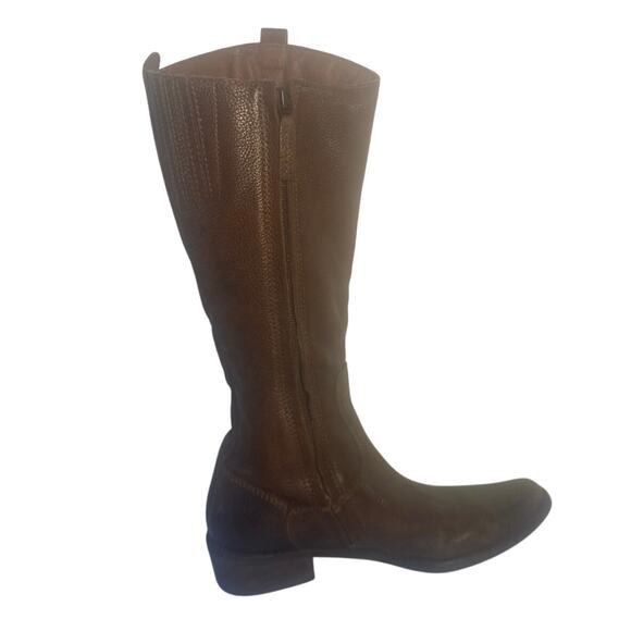 Matisse Women Calf Knee Brown Boho Leather Button Sargent Riding Boot Size 7.5 - Picture 5 of 6